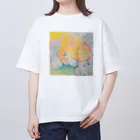 家の中の蛙 SUZURI店／森本のオオサンショウウオ2023 Oversized T-Shirt