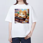 星パンダショップのぱんくまちゃん オーバーサイズTシャツ