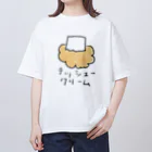 grandeviolaDESIGNのテッシュクリーム Oversized T-Shirt