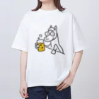 とうけいばのビールが旨いオーバーＴ (淡) Oversized T-Shirt