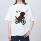 efrinmanのbicycleラブ チョコ オーバーサイズTシャツ