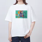 竹条いちいの6th sence Oversized T-Shirt