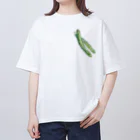 akane_art（茜音工房）のベジタブルT（キュウリ） Oversized T-Shirt