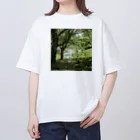 akane_art（茜音工房）の癒しの風景（樹木） Oversized T-Shirt