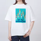 キッズモード某のスイスイスイミングレース♪ Oversized T-Shirt