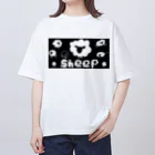 CHOSANAの好きな色に染めて ひつじ Oversized T-Shirt