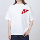 キッズモード某の赤いカイト(ソロ) Oversized T-Shirt