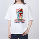 Teal Blue CoffeeのSpecial strawberry オーバーサイズTシャツ