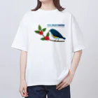 Teal Blue CoffeeのTeal Blue Bird オーバーサイズTシャツ