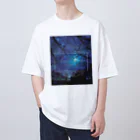 ゆにねこ惑星のପ天使の夏休みଓ夜空旅行 Oversized T-Shirt