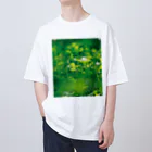 akane_art（茜音工房）の癒しの風景（クローバー） Oversized T-Shirt