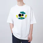 カニホイップのマスクの男   (前・後） Oversized T-Shirt