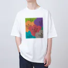 Wonder Bird Forestのティータイムの花 [TTF1] Oversized T-Shirt