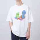 カニホイップのつんぎ＆ふでお Oversized T-Shirt