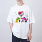 FulFullBulBull(フルフルブルブル)のフルフルの"いつくしむ!"シリーズ【pocowAmocop】 Oversized T-Shirt