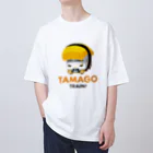 Train Kids! SOUVENIR SHOPのお寿司電車「 たまご 」 オーバーサイズTシャツ