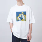 猫のきぬくんのお店の僕と猫 Oversized T-Shirt