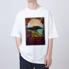 YS VINTAGE WORKSのフランス・グランビル　ブロカント オーバーサイズTシャツ