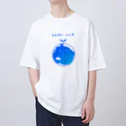 忍じゃ工房のちたま(地球)にぴーす オーバーサイズTシャツ