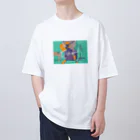 竹条いちいの6th sence Oversized T-Shirt