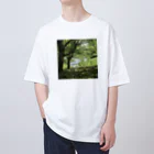 akane_art（茜音工房）の癒しの風景（樹木） オーバーサイズTシャツ