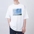 akane_art（茜音工房）の癒しの風景（空と雲） オーバーサイズTシャツ