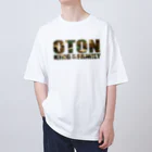 キッズモード某の 家族王　おとん Oversized T-Shirt