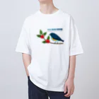 Teal Blue CoffeeのTeal Blue Bird オーバーサイズTシャツ