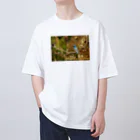 emiemieのオオルリ（学名入り） Oversized T-Shirt