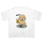 efrinmanのビールと枝豆 Oversized T-Shirt