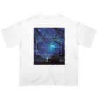 ゆにねこ惑星のପ天使の夏休みଓ夜空旅行 Oversized T-Shirt