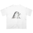 ぴすぴすのSpotted seal オーバーサイズTシャツ