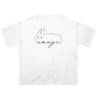 USAGI DESIGN -emi-のうさぎさん Oversized T-Shirt