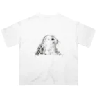 ぴすぴすのRinged seal オーバーサイズTシャツ