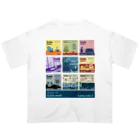 Teal Blue CoffeeのBest of Cafe music オーバーサイズTシャツ