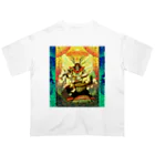 UETSUJI Shotaroの武甕槌大神 地震大鯰 要石ノ図 Oversized T-Shirt