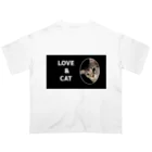 ysmerketの愛猫との絆、特別な愛猫グッズ オーバーサイズTシャツ