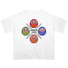 DARUMA_LANDのイロイロDaruma オーバーサイズTシャツ