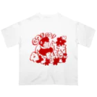 DaiのRed Gorilla T shirt オーバーサイズTシャツ