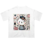 　  　✤ れもん＆ルイ✤の🌸お買い物　くまちゃん オーバーサイズTシャツ