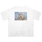 TOMOYA MURAKAMIのSAKURA-Oil Painting- Oversized T-Shirt