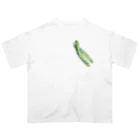 akane_art（茜音工房）のベジタブルT（キュウリ） Oversized T-Shirt
