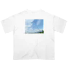 akane_art（茜音工房）の癒しの風景（空と雲） オーバーサイズTシャツ