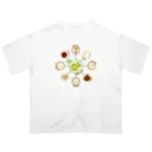 cosmicatiromの超食材大豆 オーバーサイズTシャツ
