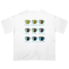 Teal Blue CoffeeのRoasted coffee オーバーサイズTシャツ