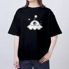 cosmicatiromのUFO 白 Oversized T-Shirt