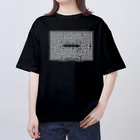 stereovisionのHotel Maze Map  Oversized T-Shirt