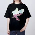 ロジローの春映鳥(はるうつしどり) オーバーサイズTシャツ