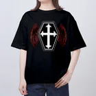 FAN-TANのWing Coffin オーバーサイズTシャツ