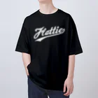 JEWEL's FARMのFlattie カレッジロゴ（W） Oversized T-Shirt